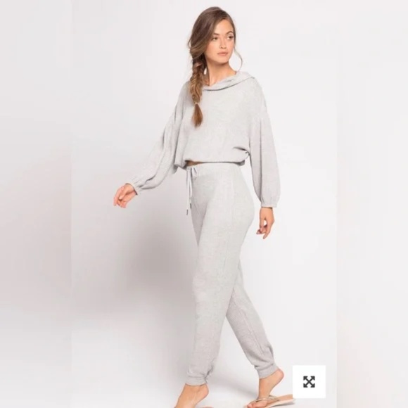 L*Space Venice Beach waffle knit jogger pant (size M/L) - Picture 3 of 14